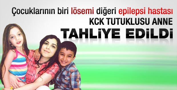 Solin'in annesi Hanım Onur tahliye edildi