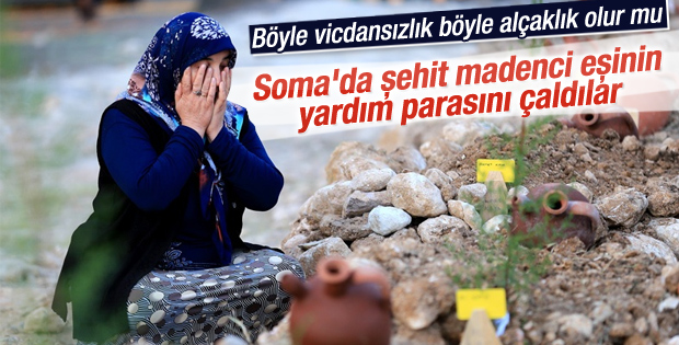 Soma'da bir bankacı şehit madencinin eşini dolandırdı
