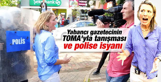 Soma'da polis müdahalesi