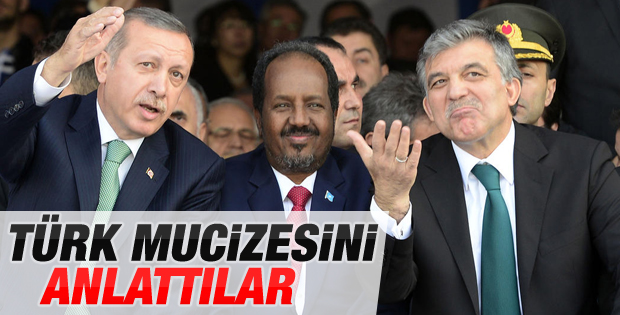 Somali Cumhurbaşkanı Marmaray açılışında