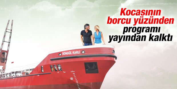 Eşinin borçları Songül Karlı'nın programı bitirdi