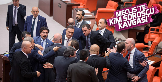 Meclis'te Soros gerginliği