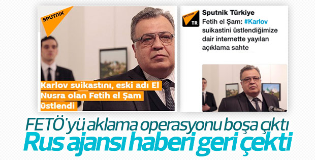 Sputnik, suikastı El Nusra üstlendi haberini tekzip etti