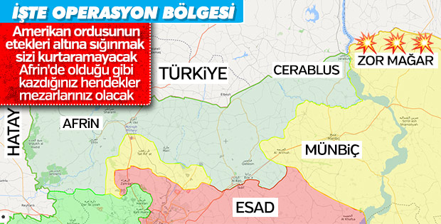 Suriye'nin kuzeyinde YPG'nin sonunu getirecek operasyon