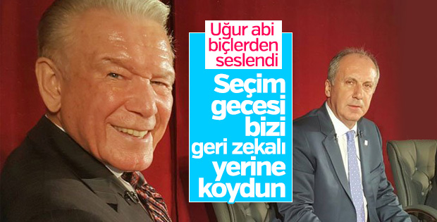 Uğur Dündar, Muharrem İnce'ye kızgın