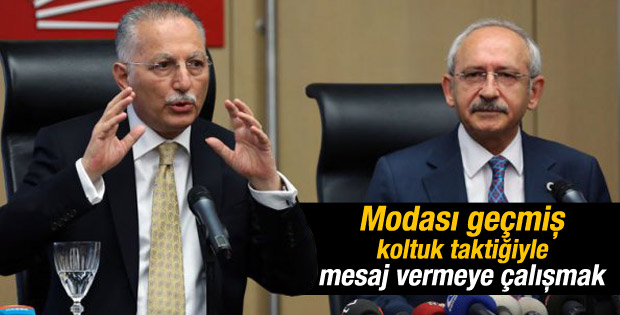 Ekmeleddin'in koltuğu tartışma konusu oldu İZLE