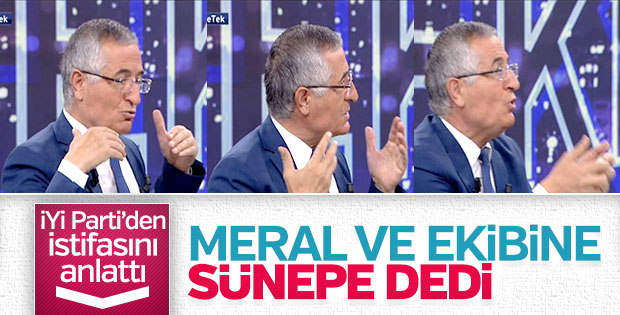 Özcan Yeniçeri: Böyle sünepe yerde durmam