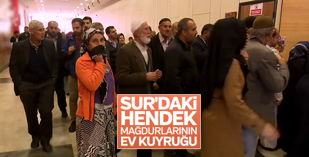 Diyarbakır'da terör mağdurları evlerine kavuşuyor