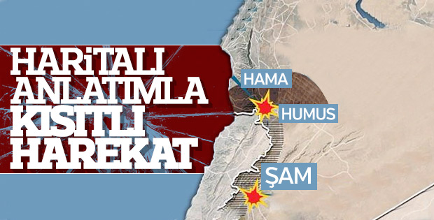 Suriye'ye üç saldırı dalgası oldu