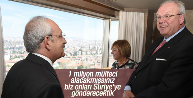 Kılıçdaroğlu Alman bakanla görüştü