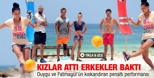 Survivor'da Fatmagül Fakı'nın penaltıları konuştu