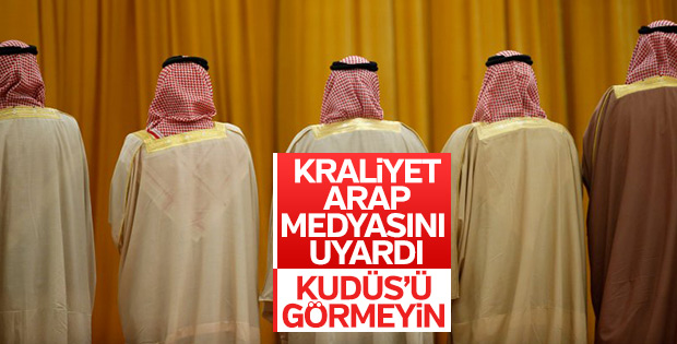 Suudi Arabistan'da medyaya Kudüs yasağı