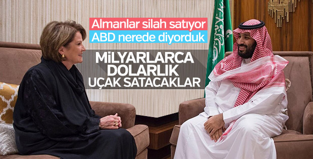 Veliaht Prens Selman, Locheed Martin CEO'su ile görüştü