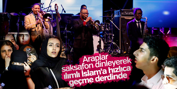 Suudi Arabistan'da ilk kez jazz festivali yapıldı