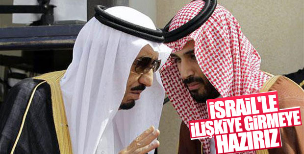 Suudi Arabistan, İsrail'le ilişki kurmaya hazır