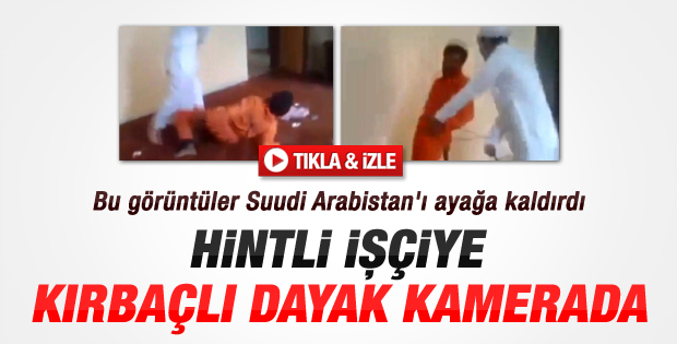Suudi Arabistan'da dayak skandalı