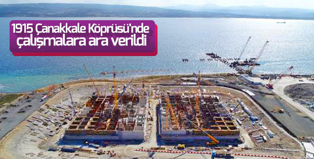 1915 Çanakkale Köprüsü'nde 'yunus' molası