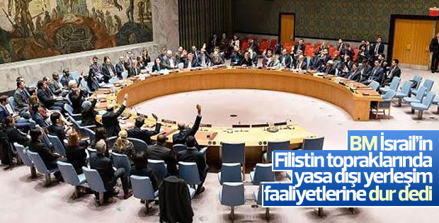 BM Güvenlik Konseyi'nden İsrail kararı