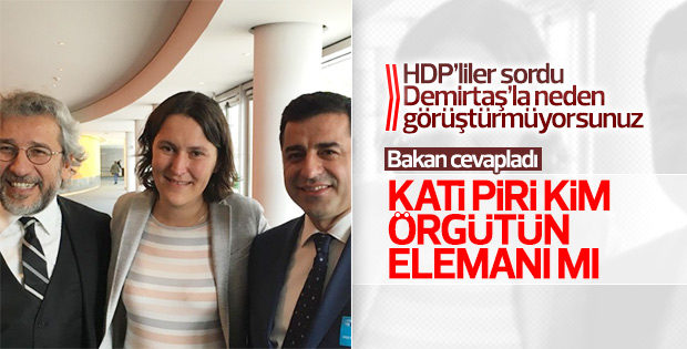 HDP'li Beştaş ile Bekir Bozdağ'ın Kati Piri diyaloğu