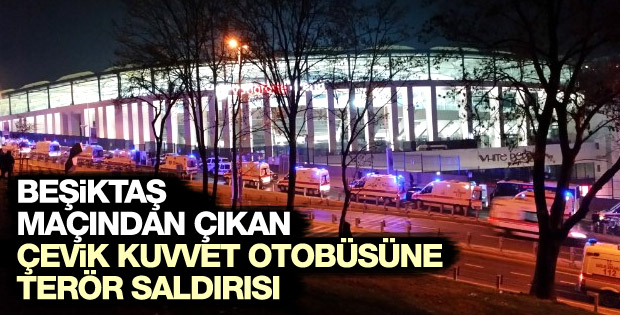 Beşiktaş Arena Stadı yakınında şiddetli patlama