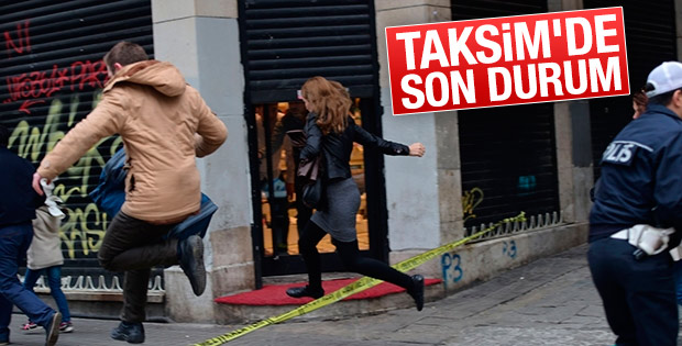 Taksim'de son durum
