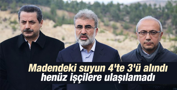 Taner Yıldız Ermenek madenindeki son durumu açıkladı İZLE