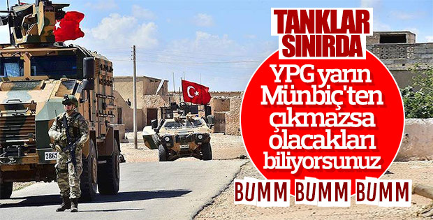 TSK, Münbiç hazırlığına başladı
