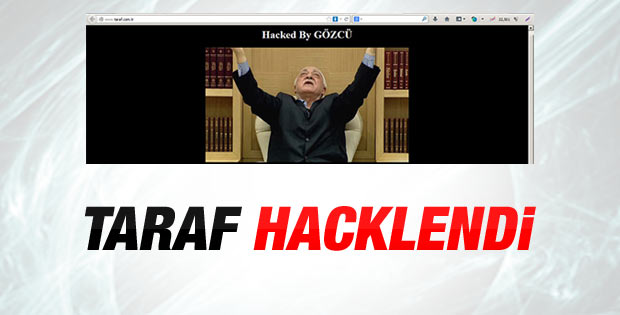 Taraf Gazetesinin İnternet Sitesi Hacklendi Taraf Gazetesinin İnternet Sitesi Hacklendi