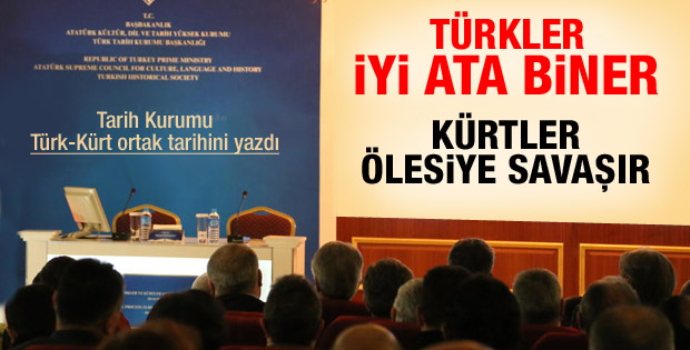 Tarih Kurumu'ndan Türk-Kürt tarihinin ortak noktaları