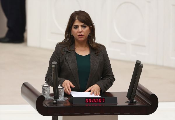 HDP'li Sibel Yiğitalp Meclis'te PKK'lıları andı