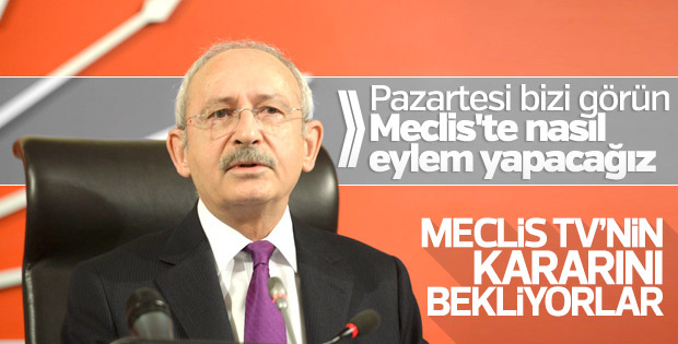 CHP'den TBMM Genel Kurulu için canlı yayın talebi