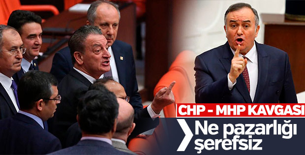 TBMM'de bakan pazarlığı kavgası