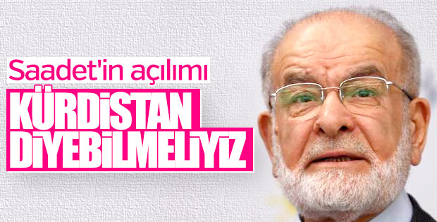 Karamollaoğlu: Kürdistan kelimesine itirazım yok