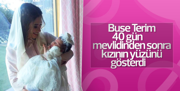 Buse Terim kızının yüzünü ilk kez gösterdi