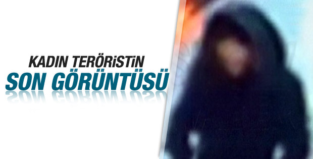 Sultanahmet'te polise saldıran canlı bombanın görüntüsü
