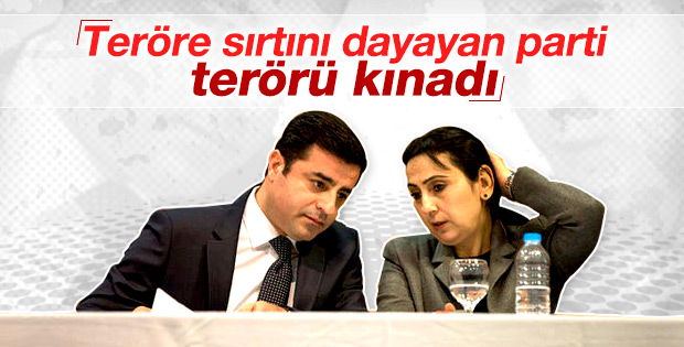 HDP'den saldırıya kınama