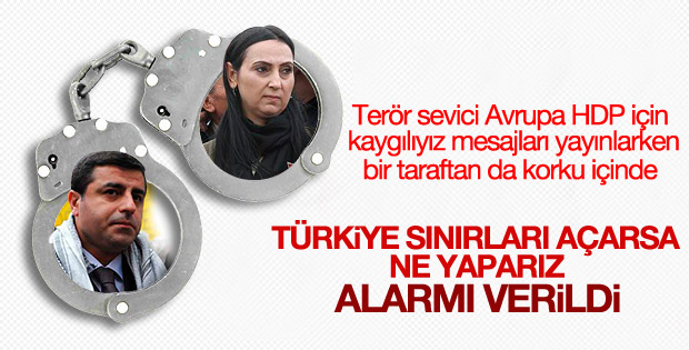 Avrupa'da mülteci korkusu başladı