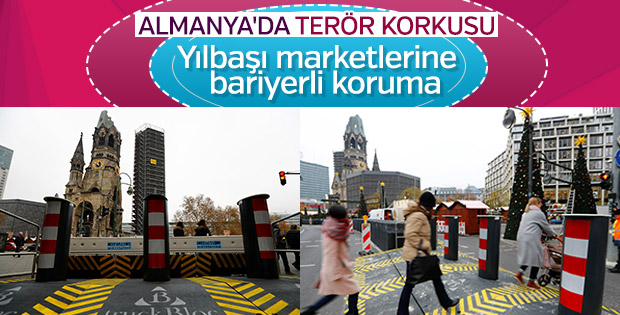 Almanya'da terör eylemlerine karşı önlem