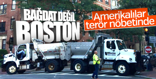 Boston'da terör saldırısına karşı kamyon önlemi