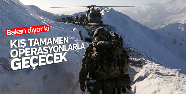 Terörle mücadele operasyonları artarak devam ediyor