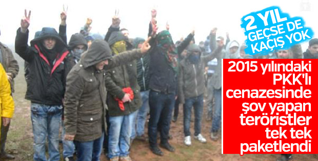 Kahramanmaraş'ta PKK propagandasına 8 tutuklama
