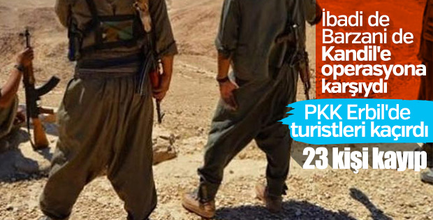 Kandil'de PKK'lılar turistlerin telefonlarına el koyuyor