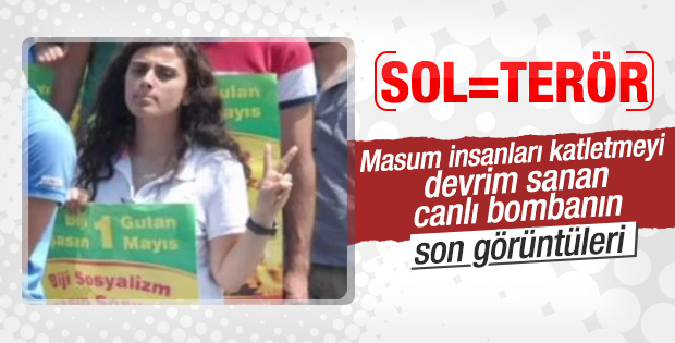 Ankara'yı kana bulayan teröristin 2013'teki görüntüleri