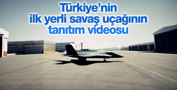 TAİ TF-X milli savaş uçağının tanıtım videosu