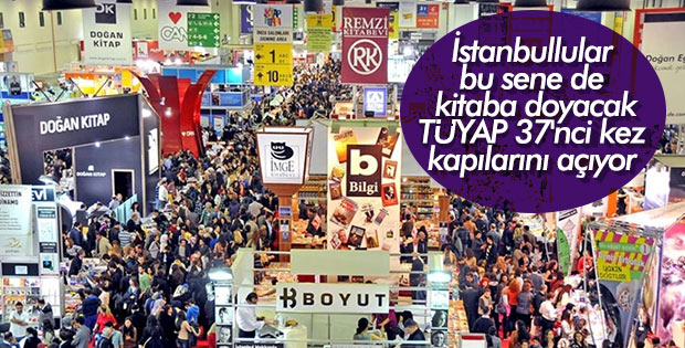 Uluslararası İstanbul Kitap Fuarı için son iki gün