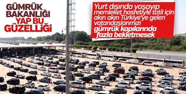 Gurbetçilerden Türkiye'ye rekor giriş