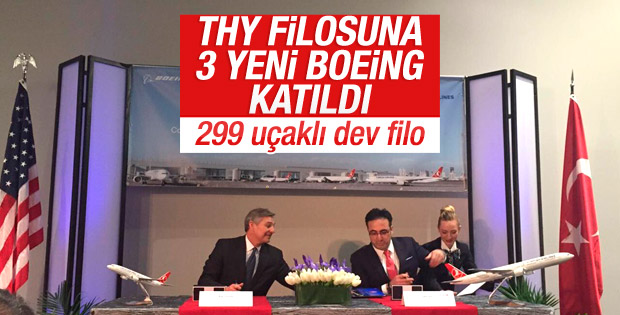 THY, Boeing ile stratejik iş birliği anlaşmasına imza attı