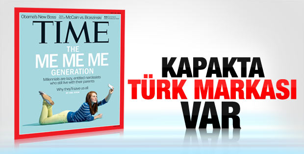 Time dergisinin kapağındaki Türk markası
