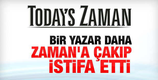 Today's Zaman yazarı Mehmet Solmaz istifa etti