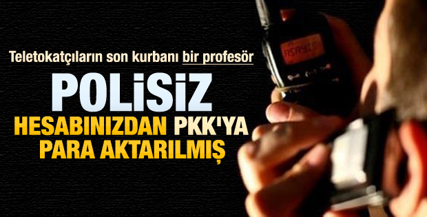 Teletokatçıların son kurbanı İzmir'de bir profesör
